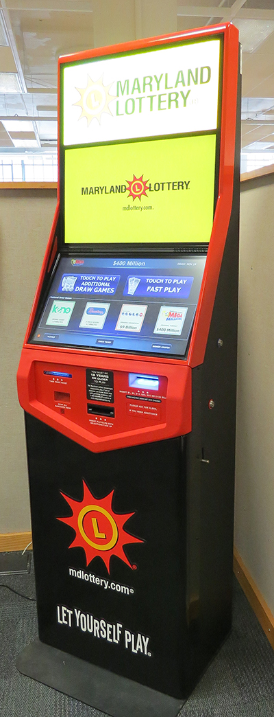PEX Lottery vending machine