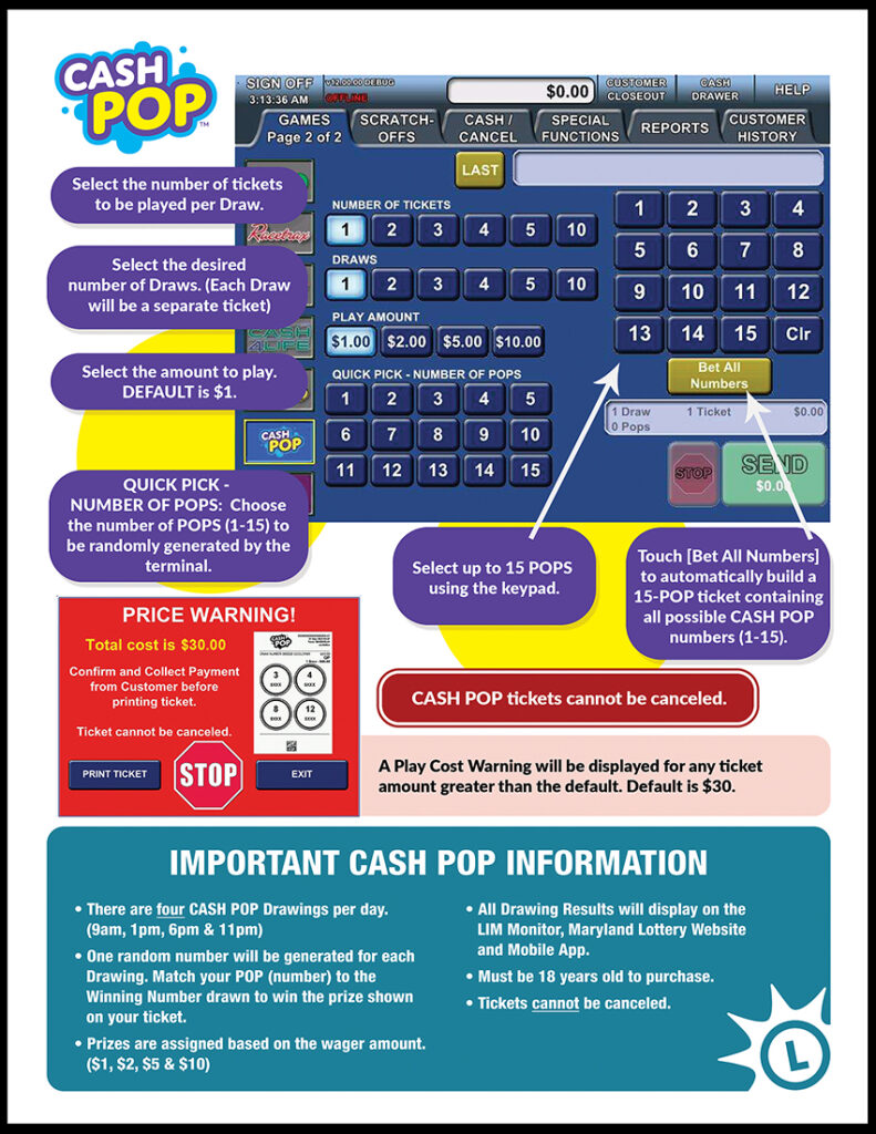 Quick Reference Card image for retailer clerks